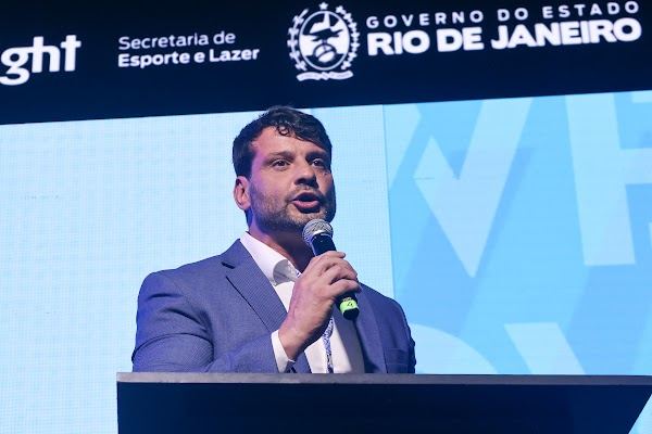 Discurso com a marca do Governo do Estado do Rio de Janeiro