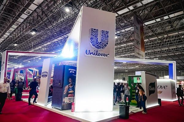 Estande da Unilever