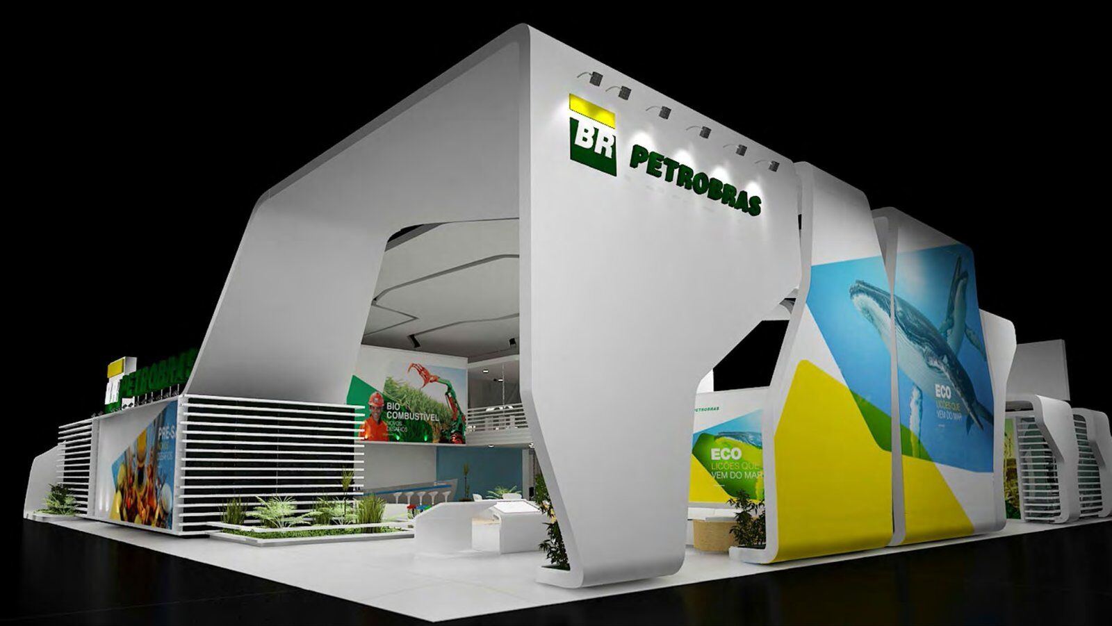 Projeto de estande Petrobras